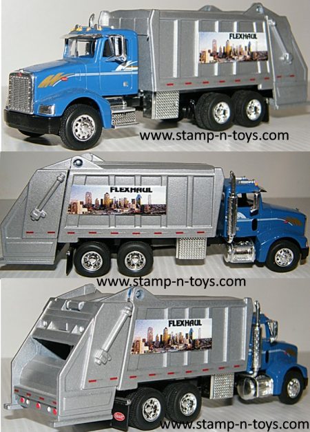 snt custom 1300 S/C Pete 385 w/Flexhaul Garbage Body