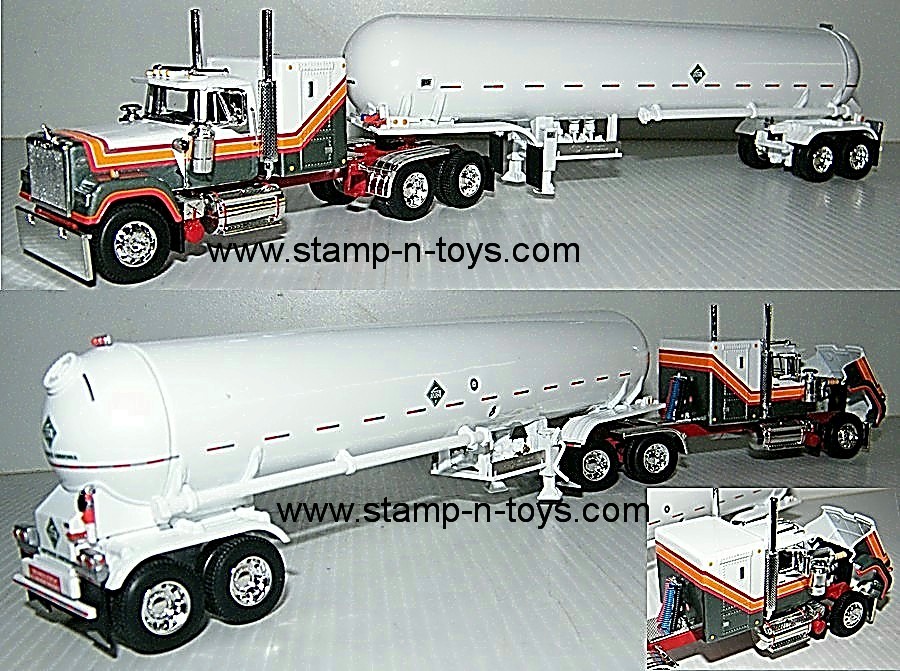 snt custom 0012 Mack Superliner w/sleeper pulling a Mississippi Anhydrous Tanker Trailer