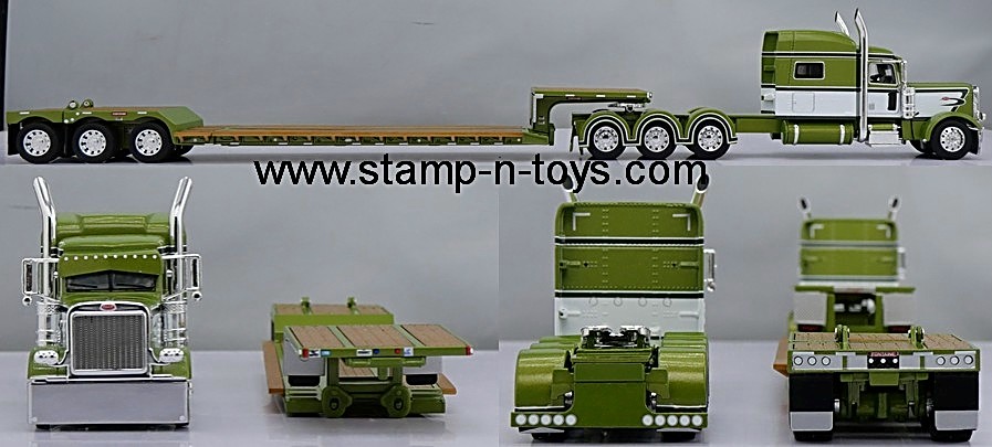 1st Gear/DCP 60-1922 Peterbilt 389 w/Fontaine Renegade Lowboy