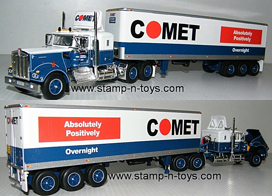 Giodi 73104 Kenworth W900 Citerne Lait 1:35 - Série Jumbo - Vintage 1983 Italie