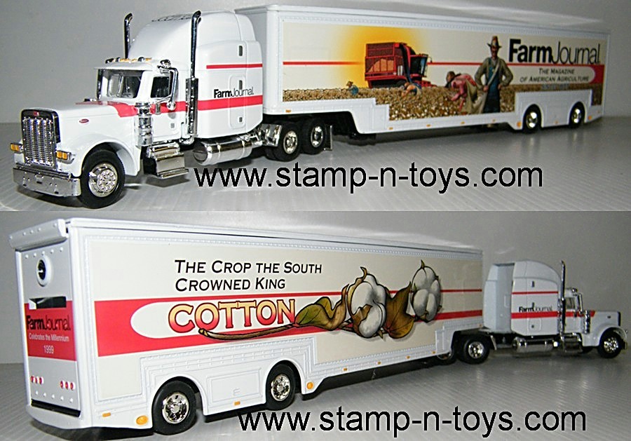 snt 0168 Farm Journal Peterbilt 379 w/S/A Van 1999 "Cotton"