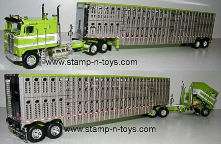 1st Gear/DCP 60-0476 Kenworth K-100 C.O.E. pulling a 53' Wilson SilverStar Cattle Trailer