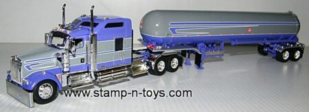 1st Gear/DCP 60-1952 Kenworth W-900L pulling a matching Mississippi LP Tanker