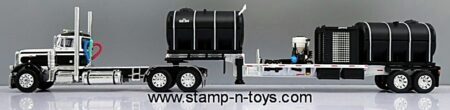 1st Gear/DCP 60-2074 Pete 379 Day Cab w/Demco 42' Liquid Fertilizer Stepdeck