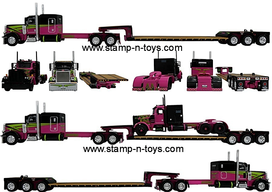 1st Gear/DCP 60-2139 Loewen Farms Peterbilt 389 w/tandem-axle