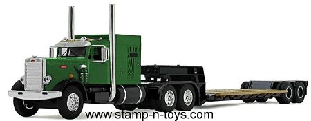 1st Gear/DCP 60-2219 Peterbilt 351 pulling a vintage  Rogers Lowboy