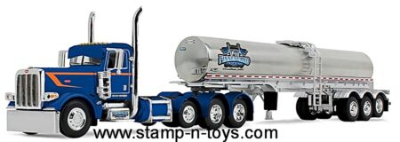 1st Gear/DCP 60-2165 Finnesgard Tkg. Peterbilt day cab pulling a Walker Tanker