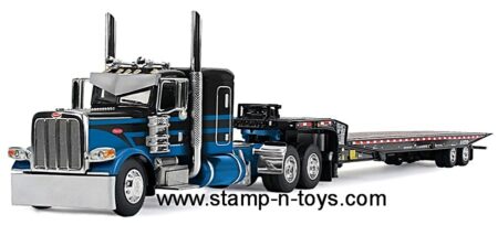 1st Gear/DCP 60- 2190 Peterbilt 389 w/48" flat top pulling a Landoll 440B-50CA Landoll sliding axle trailer