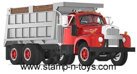 1st Gear 60-0401 Vintage Mack B Dump Truck