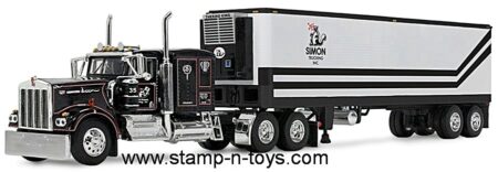 1st Gear/DCP 60-2272 Dick Simon KW W-900A w/a 40' Vintage Reefer Trailer