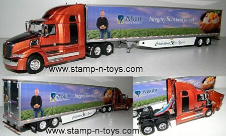 snt 0008 Western Star 5700 w/53' Utility Reefer Trailer