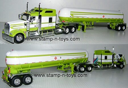 1st Gear/DCP 60-2222 Kenworth W-900L pulling a Mississippi Propane Tanker