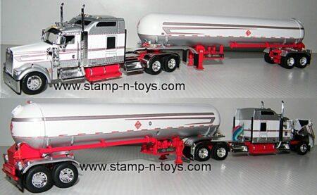 1st Gear/DCP 60-2223 Kenworth W-900L pulling a Mississippi Propane Tanker