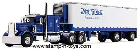 1st Gear/DCP 60-2285 Western Pete 351 w/a 40' Vintage Reefer Trailer