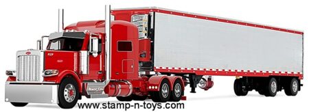 1st Gear/DCP 69-2170 Peterbilt 589 w/78" Midroof pulling a 53' Utility Reefer Trailer