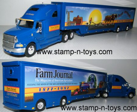snt 0177 Farm Journal Ford Aeromax w/Featherlite S/A Van