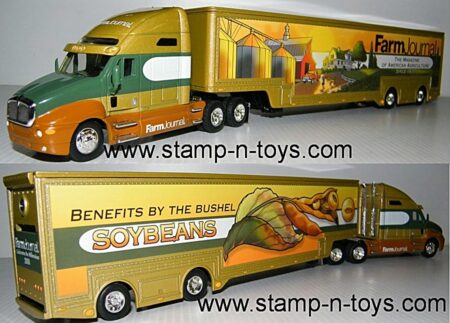 snt 0178 Farm Journal "Soybeans" Kenworth T-2000 w/Featherlite S/A Van