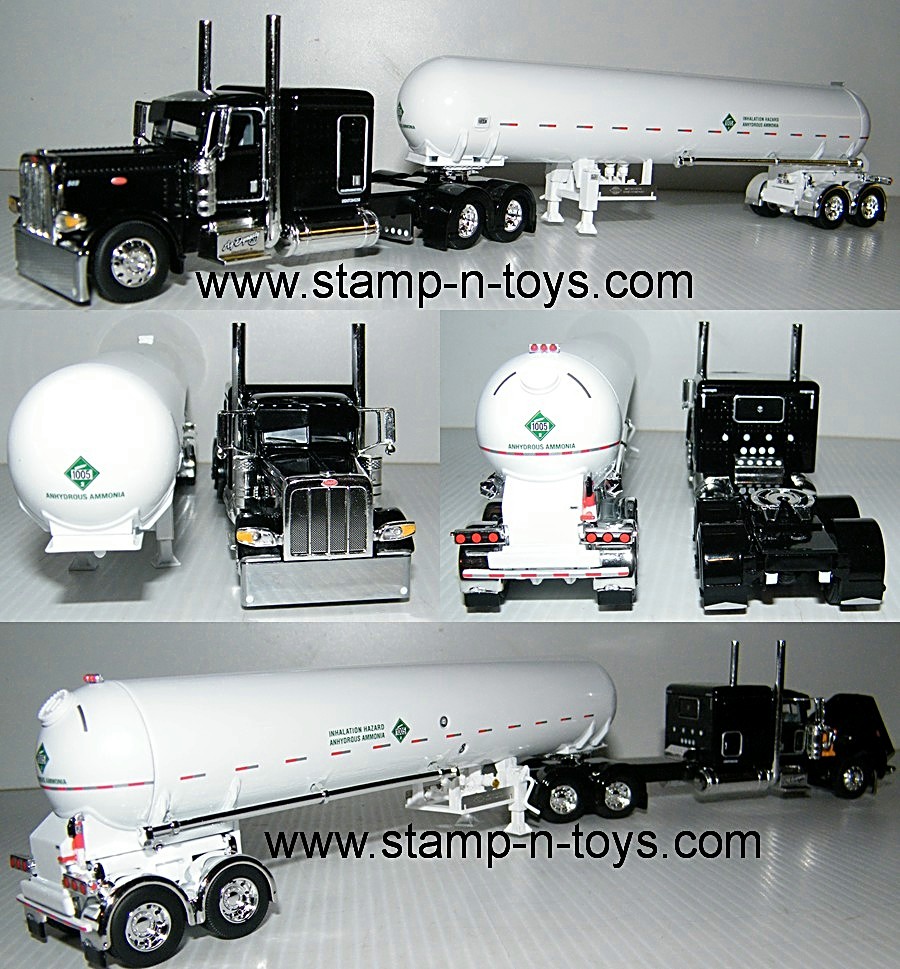 1st Gear/DCP 69-2301 Ag Dynasty Peterbilt 389 pulling a Mississippi Anhydrous Gas Tanker