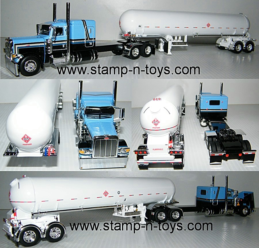 1st Gear/DCP 69-2304 Peterbilt 389 pulling a Mississippi LP Gas Tanker