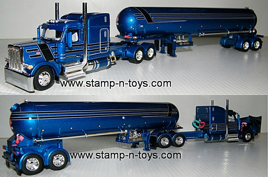 1st Gear/DCP 60-2247 Peterbilt 589 pulling a Mississippi LP Gas Tanker