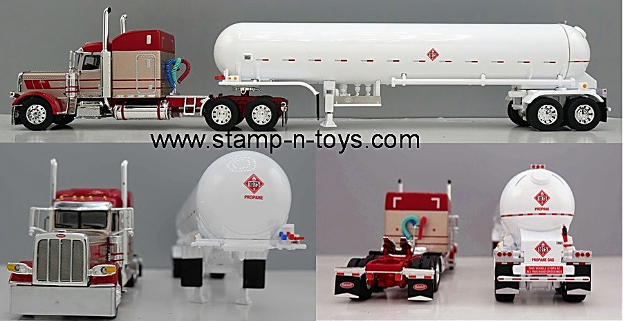 1st Gear/DCP 60-2364 Peterbilt 389 pulling a Mississippi LP Gas Tanker