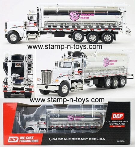 1st Gear/DCP 68-2447 Peterbilt 389 w/Ledwell bulk feed body