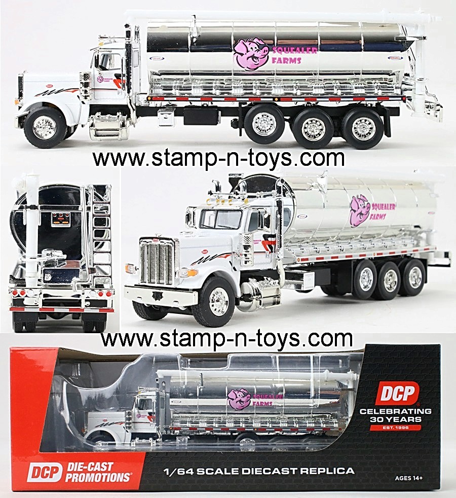 1st Gear/DCP 68-2447 Peterbilt 389 w/Ledwell bulk feed body