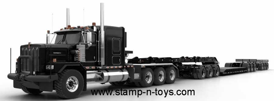 J1 GT0001 KW C-500 3A w/3A Lowboy, 3A Jeep, Booster w/interchangeable decks