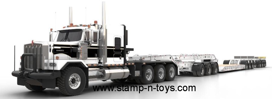 J1 GT0002 KW C-500 3A w/3A Lowboy, 3A Jeep, Booster w/interchangeable decks