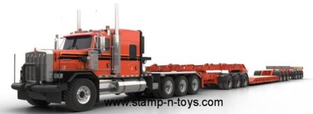 J1 GT0003 KW C-500 3A w/3A Lowboy, 3A Jeep, Booster w/interchangeable decks