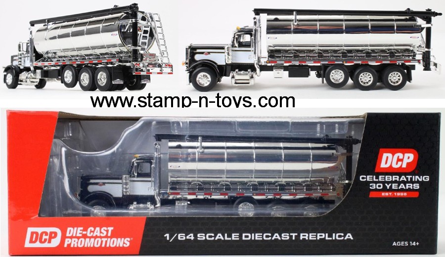 1st Gear/DCP 60-2448 Peterbilt 389 w/Ledwell bulk feed body