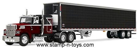 1st Gear/DCP 60-2416 Ford LTL 9000 pulling a Utility 53' Reefer Trailer